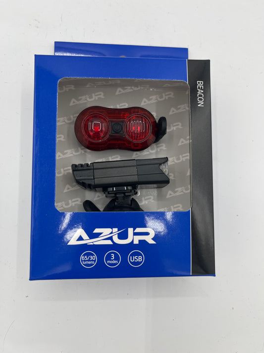 AZUR BEACON FRONT AND REAR LIGHT SET