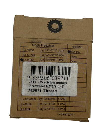 DNP PRECISION QUALITY FREEWHEEL 1/2x1/8 14T