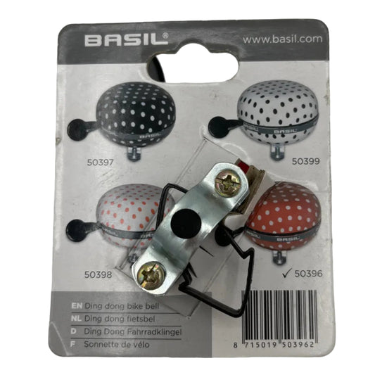 BASIL Big Bell Polkadot 80MM Red