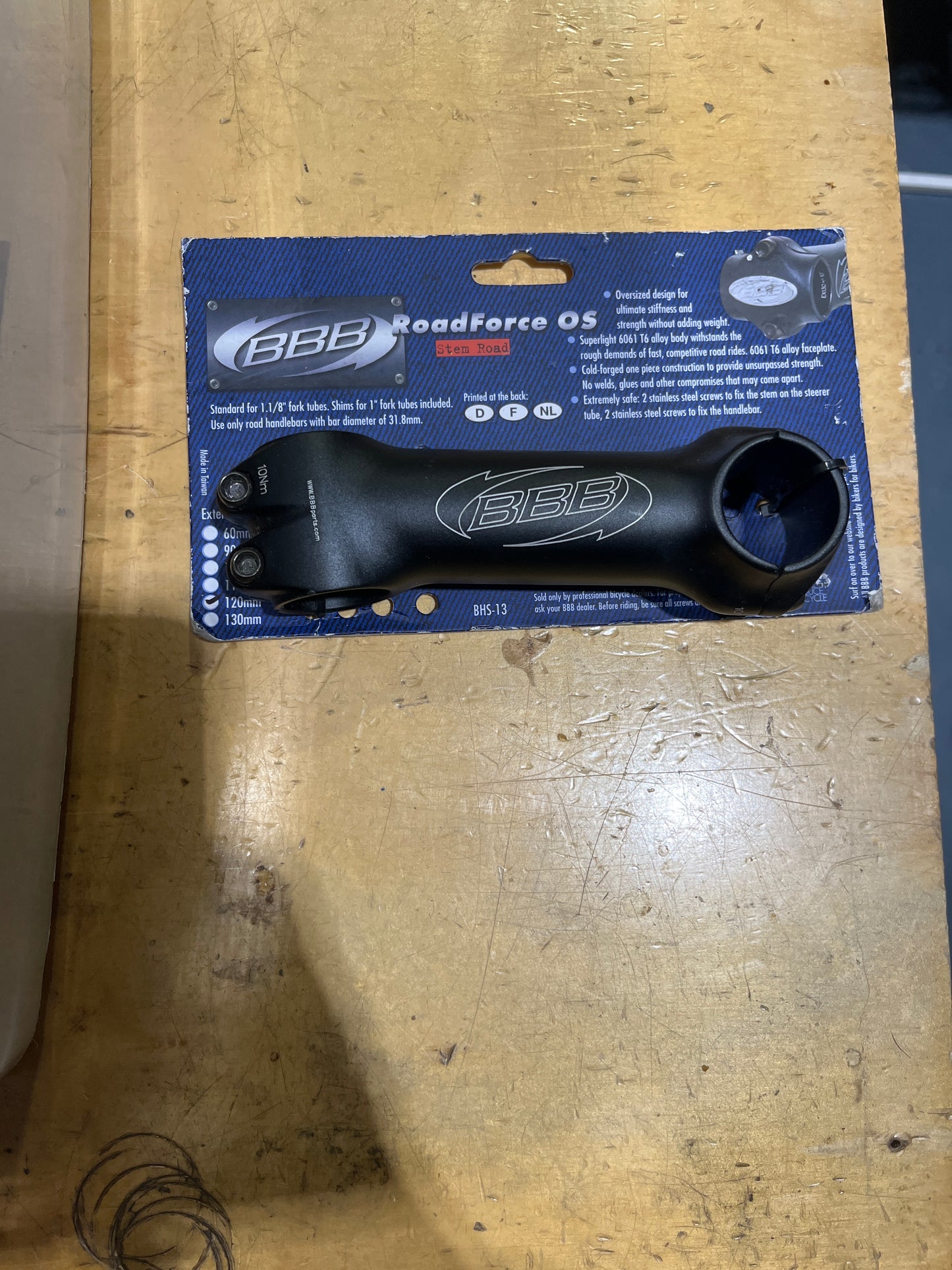 BBB BHS-13 ROADFORCE OS STEM - ROAD - 120MM