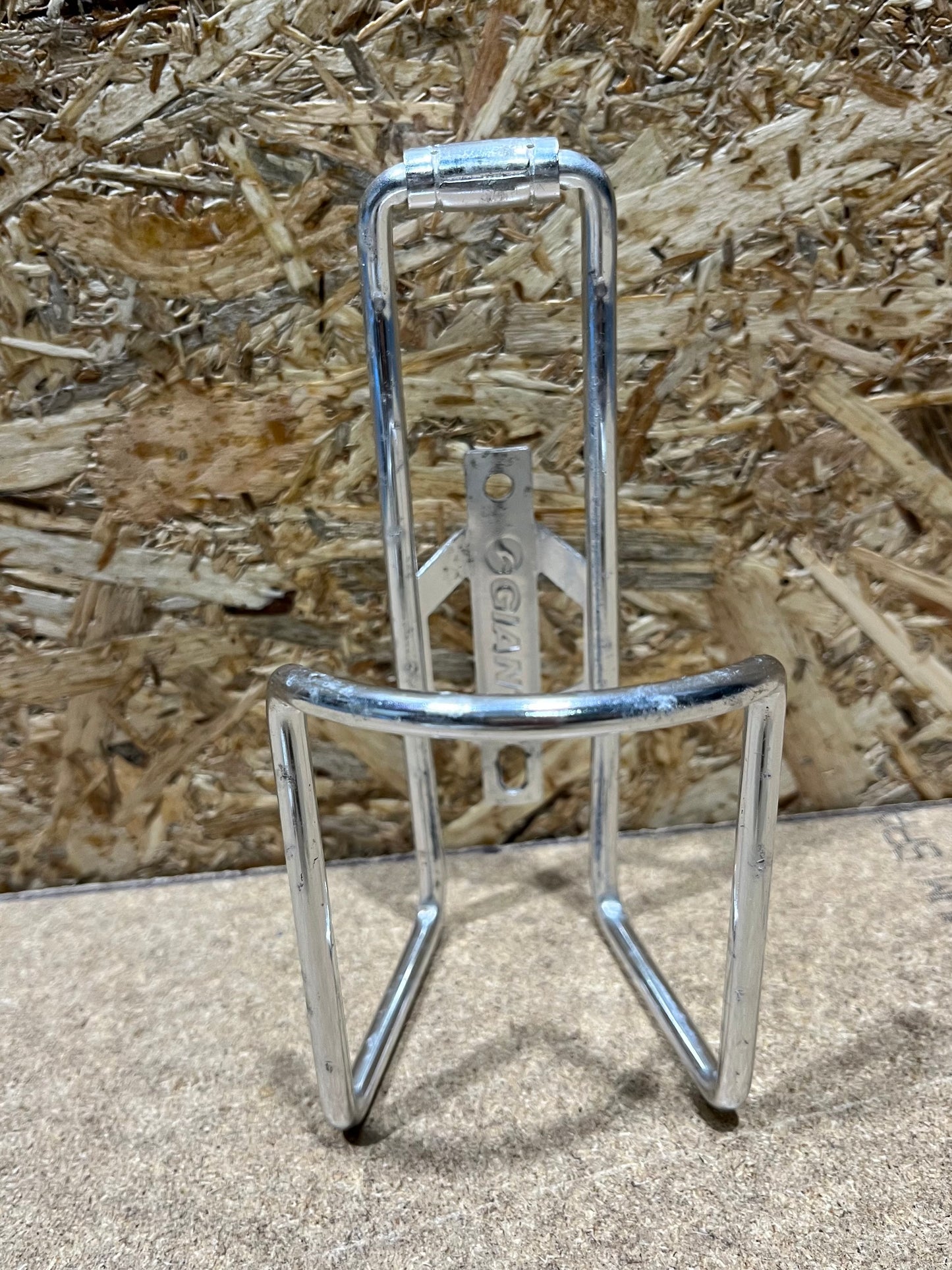 Giant Silver bottle cage