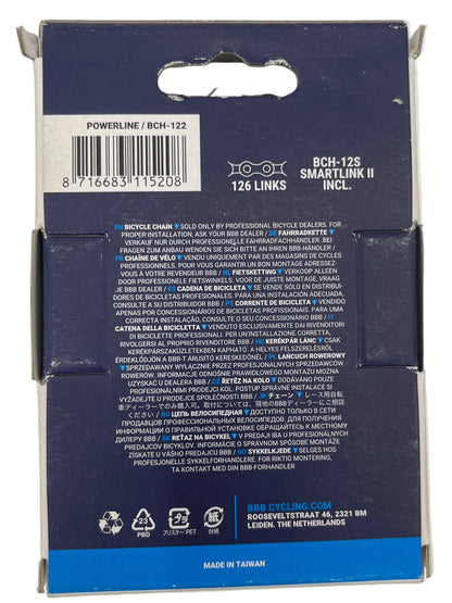 BBB BCH-122 POWERLINE 12 SPEED CHAIN 126 LINKS