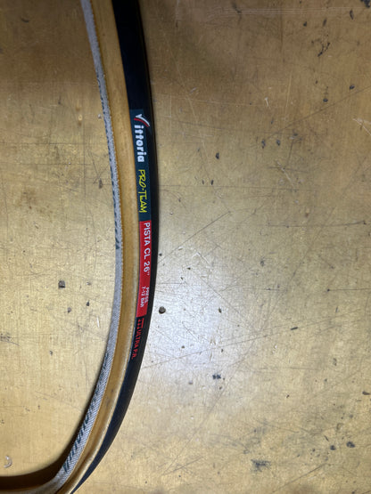 VITTORIA PRO-TEAM PISTA CL 26" TUBULAR TYRE