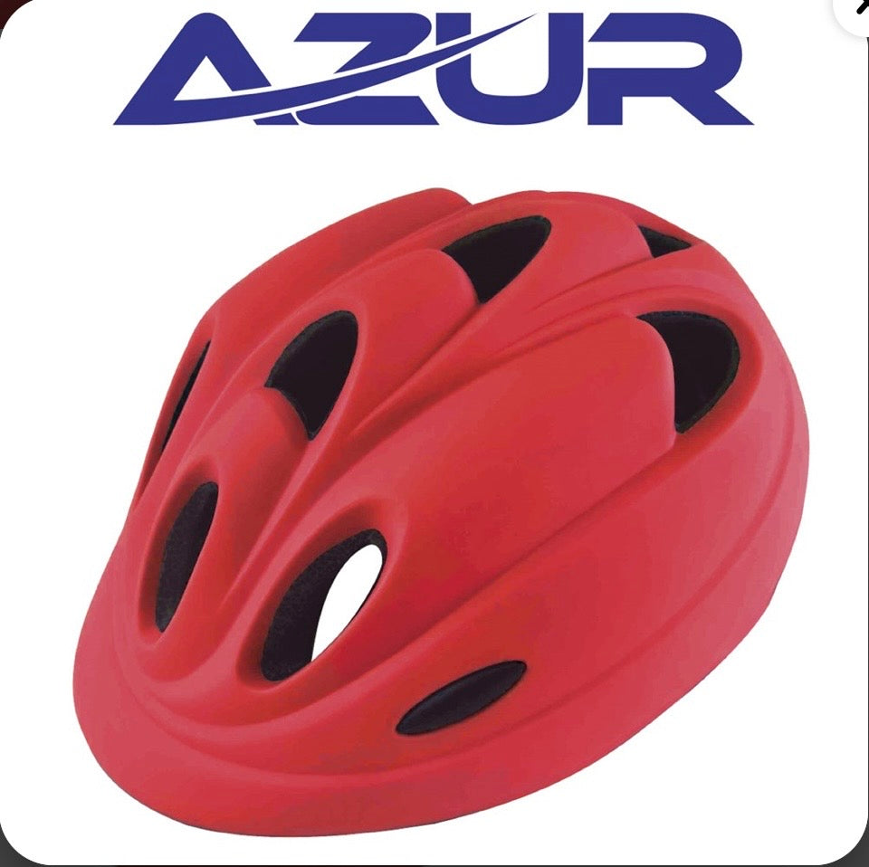 Azur Helmet J36 Matt Orange 50-54cm Juvenile