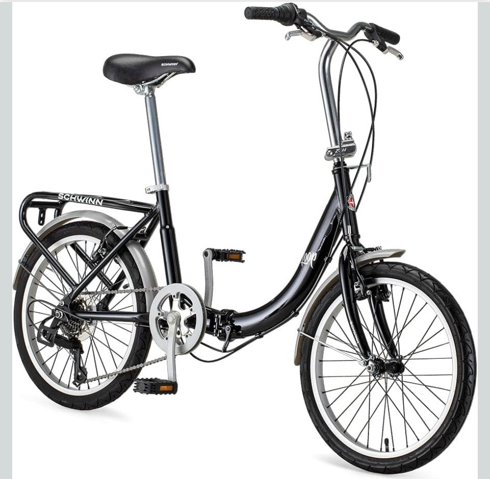 Schwinn Loop Folding bike 20” wheel black