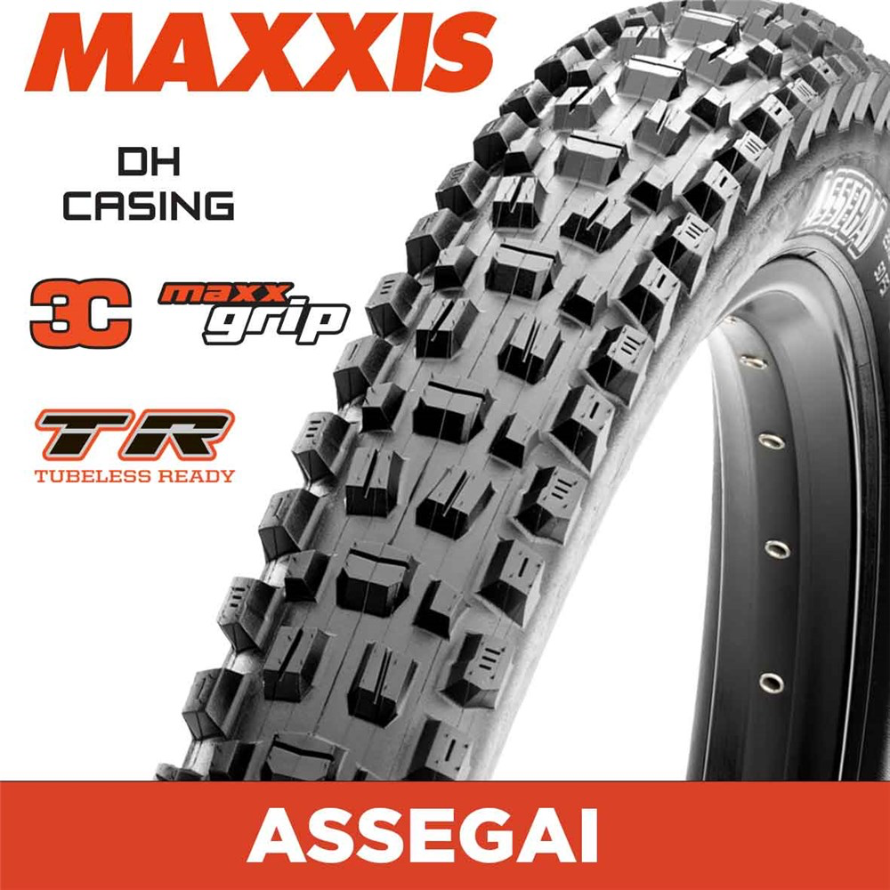 MAXXIS DOWNHILL ASSEGAI 29X2.50-3C FOLDABLE  60X2 TPI E25