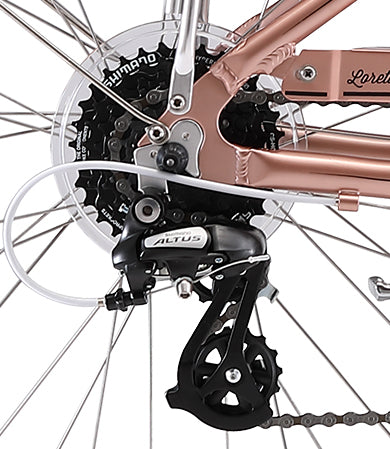 XDS Loretta 8 Speed Alloy Rose Gold