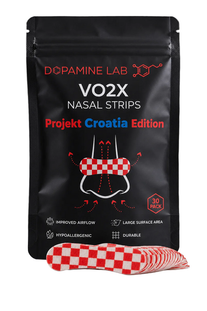 VO2X Nasal Strips 30 Pack – PROJEKT CROATIA EDITION