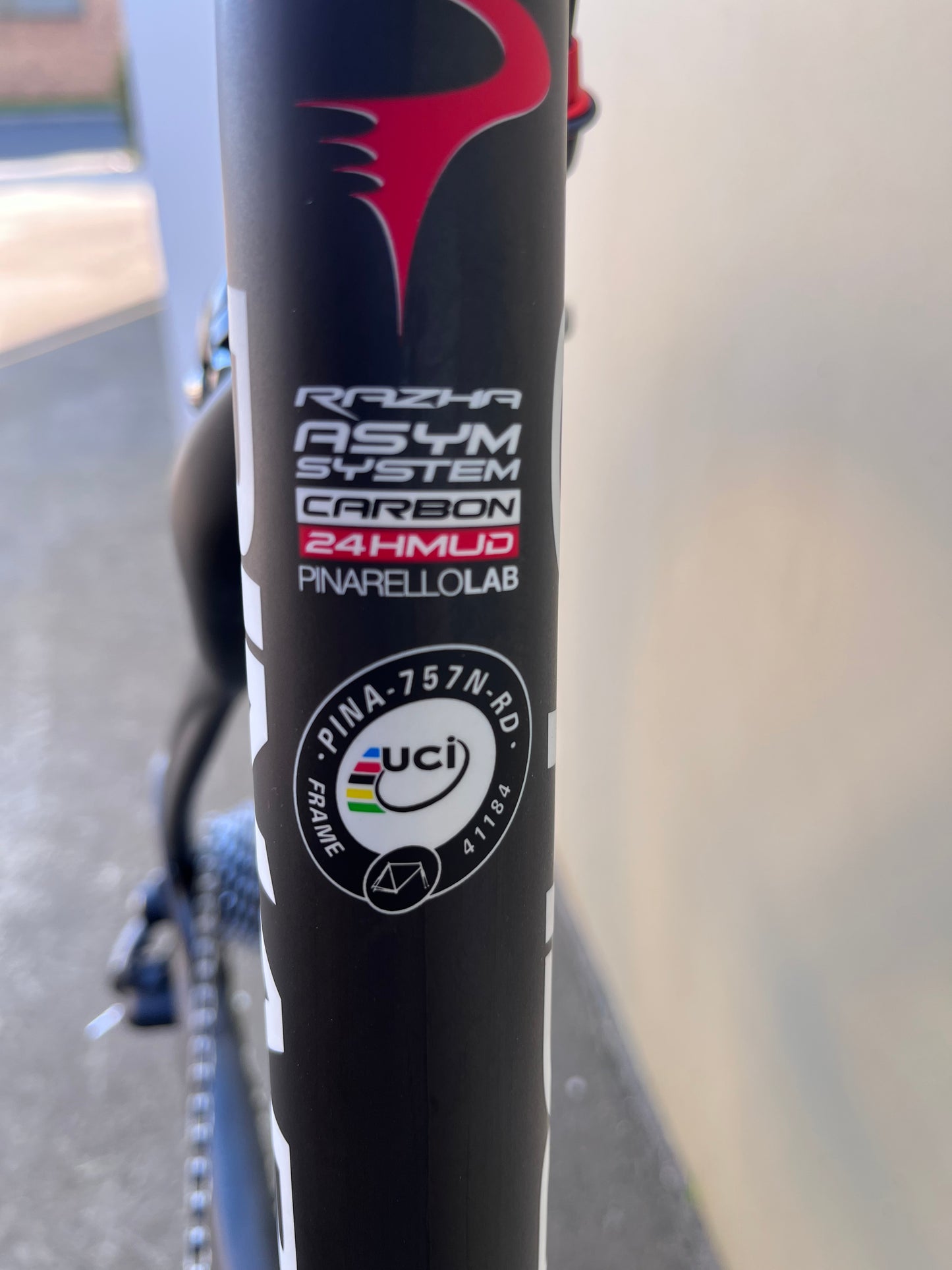 Pinarello RAZHA - 53cm col Red/Black