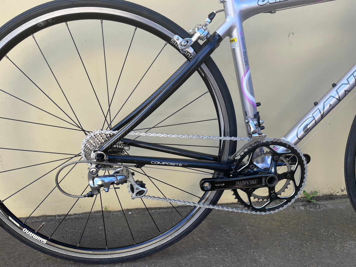 GIANT OCR1 SILVER/PINK X/SMALL