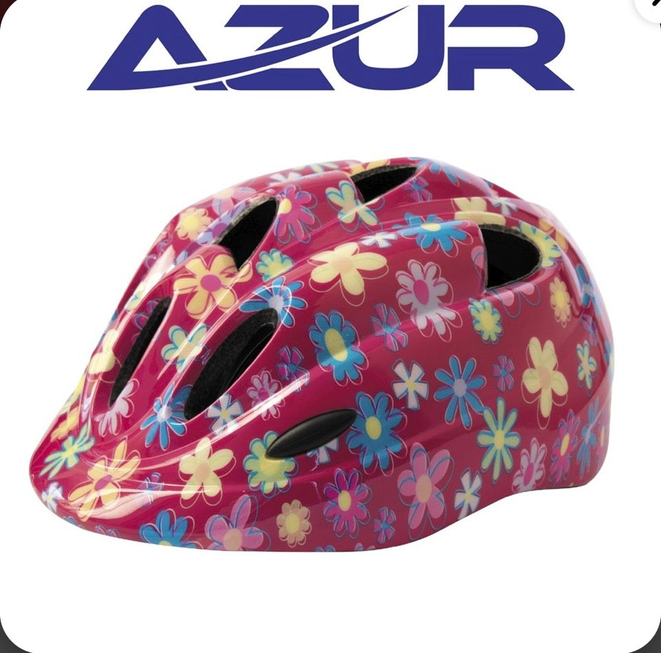 Azur Helmet T26 Flower 46-50cm Toddler