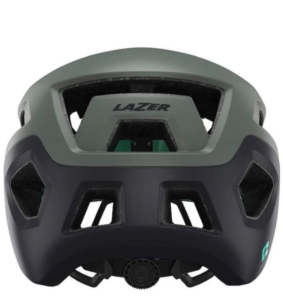 Lazer Kineticore matte dark green coyote small 52-56