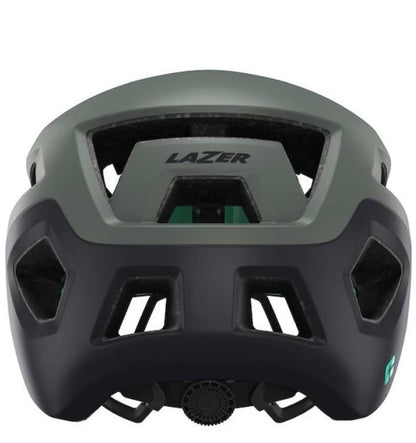 Lazer Kineticore matte dark green coyote small 52-56