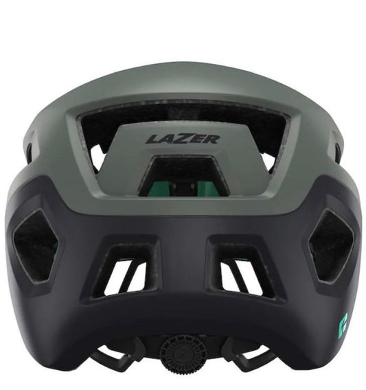 Lazer Kineticore matte dark green coyote small 52-56