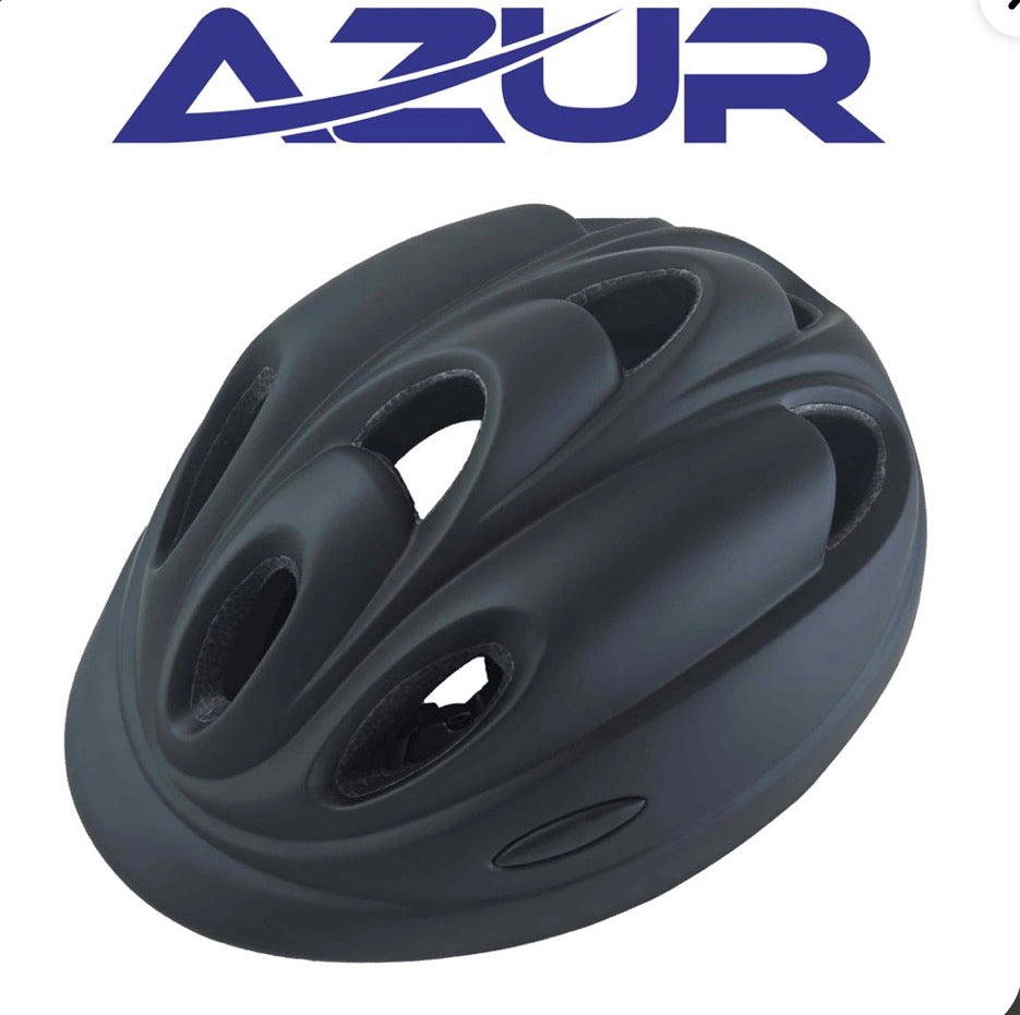 Azur Helmet J36 Matt Black 50-54cm Juvenile