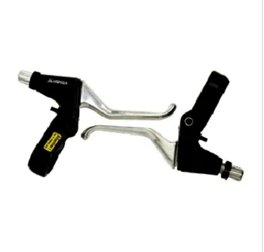 Brake Lever-V-Brake, 3 Finger Type, Alloy, Suitable For Grip shifter