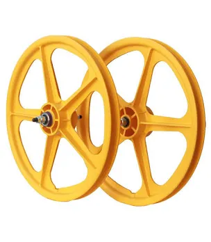 SKYWAY TUFFS - YELLOW - 20" WHEELSET