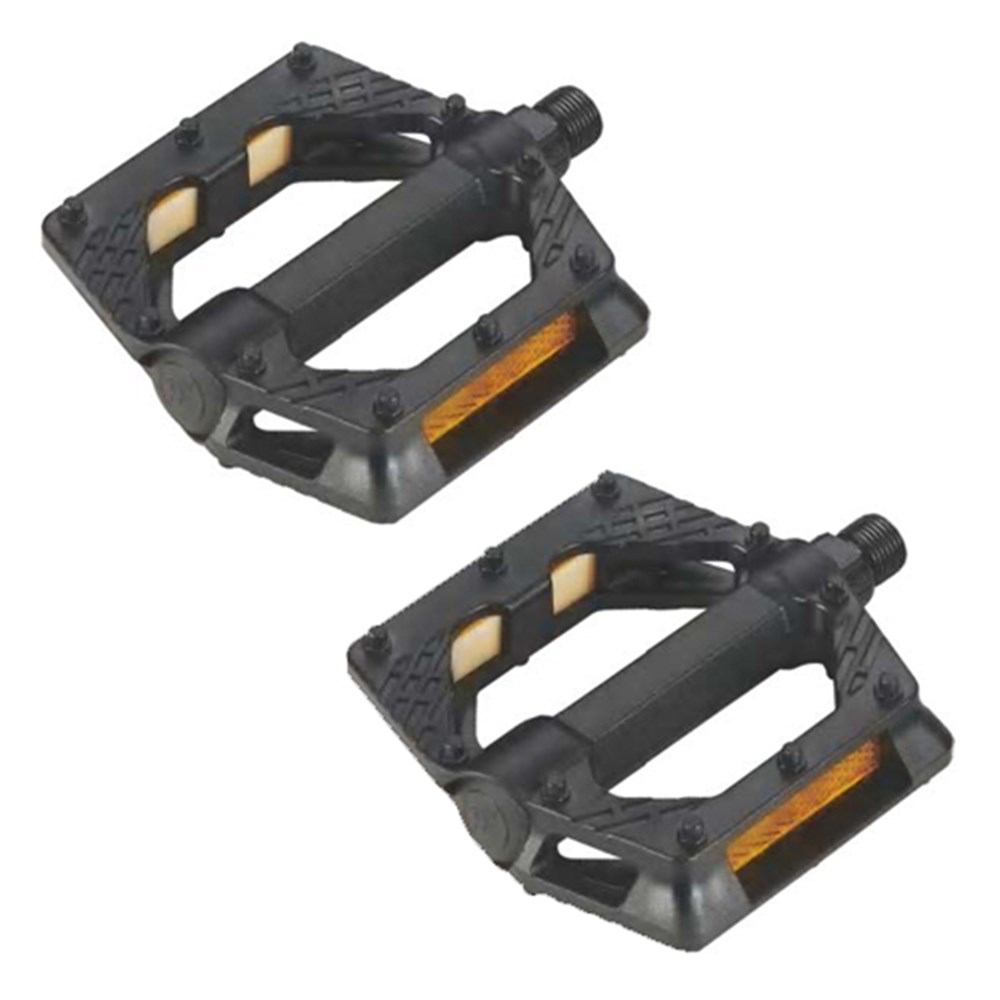 QBP PEDALS NYLON PLASTIC MTB PLATFORM -9/16