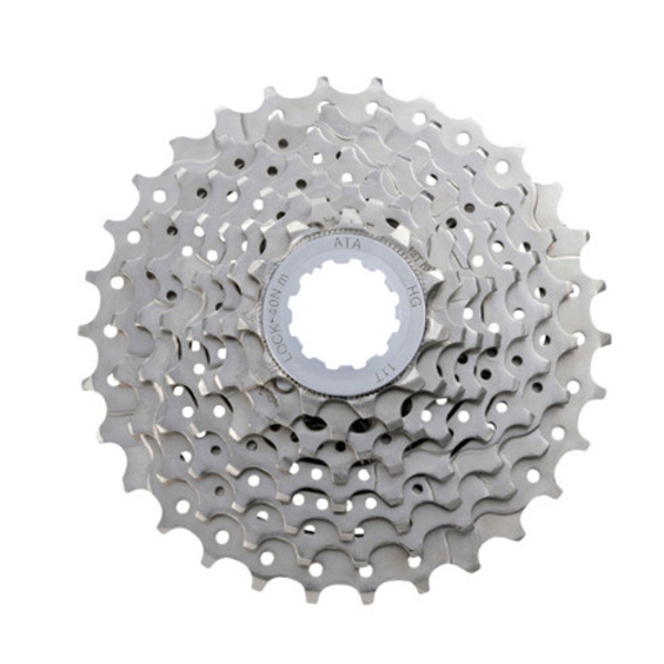 ATA CASSETTE 8 SPEED 11-28T HG DRIVER  CHROME PLATED