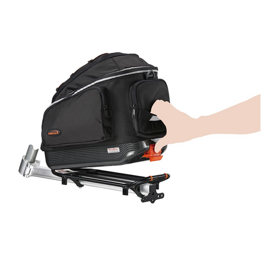 IBERA- PANNIER BAG & RACK COMBO SET
