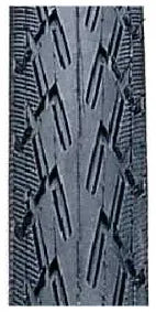 TYRE 700x35c -BLACK -COMMUTER TREAD