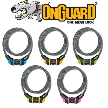 ONGUARD NEON COMBO CABLE LOCK |120cm-8mm