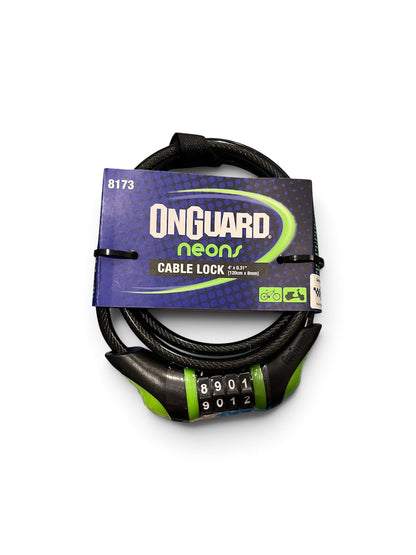 ONGUARD NEON COMBO CABLE LOCK |120cm-8mm