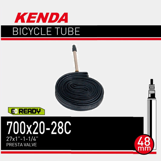 Kenda Tube 700 x 20- 28 Presta 48mm THREADLESS