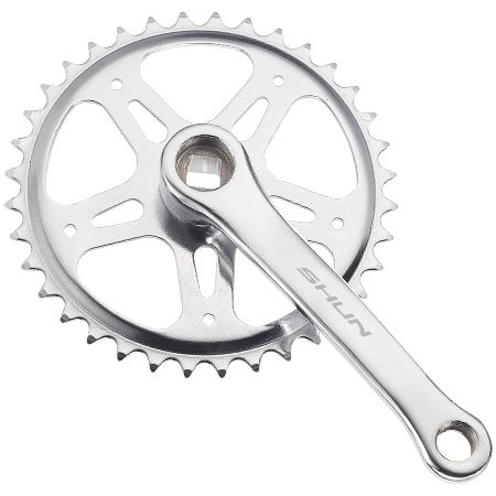 CRANKSET Single Speed 44t | 170mm Diamond Taper | Chrome Plated
