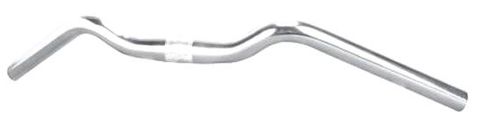 HANDLEBAR 61cm wide | 25.4mm Clamp | 26mm Rise | 33 Degree Sweep