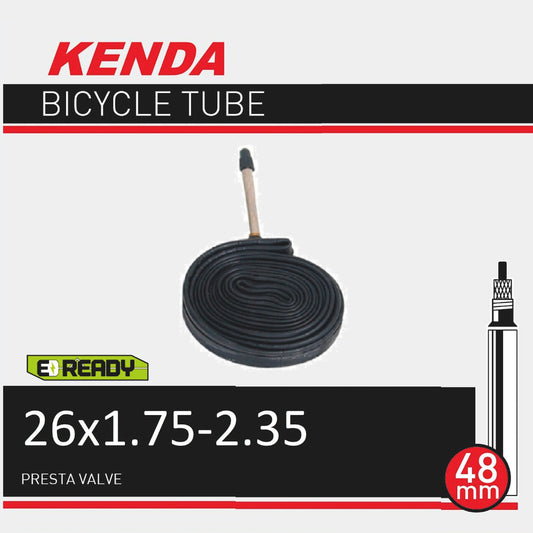 Kenda Tube 26 x 1.75/ 2.35 Presta Valve 48mm