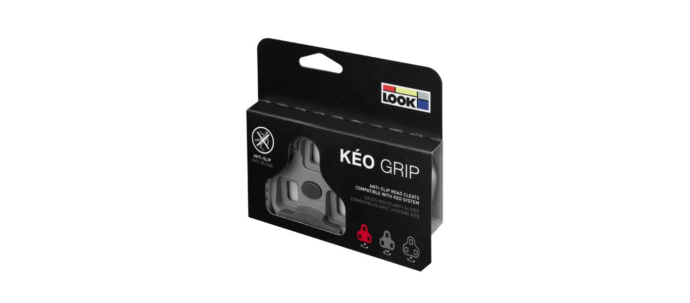 LOOK KEO GRIP CLEATS - GREY