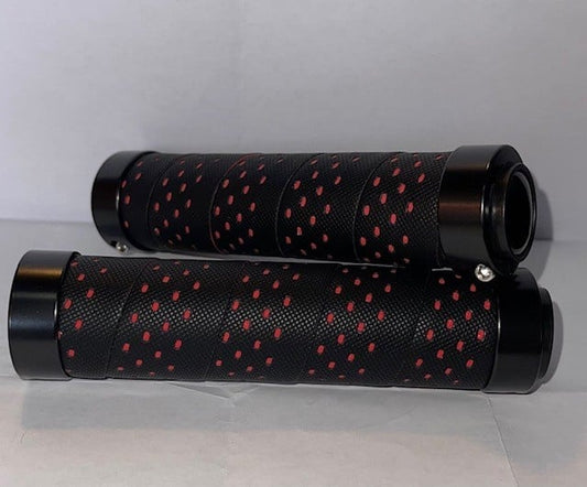 Lock On Grips - BLACK / RED