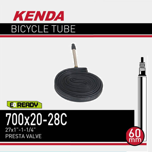 Kenda 700 x 20- 28 Tube 60mm Valve