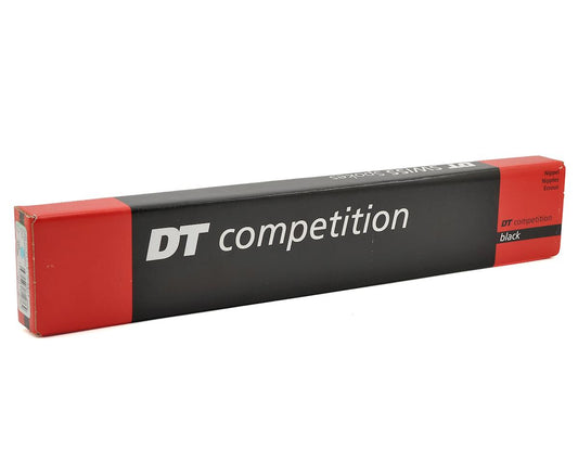 DT SWISS COMPETITION 250MM BLACK JBEND SPOKE INCLUDES NIPPLE